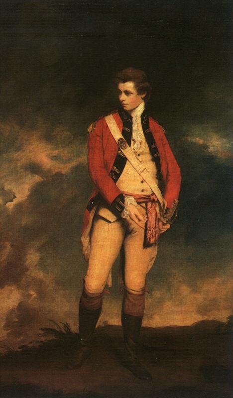 Sir Joshua Reynolds Colonel St.Leger oil painting picture